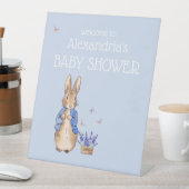 ペーターラビットベビーシャワーをパーソナライズ 台座サイン (インサイチュ)
