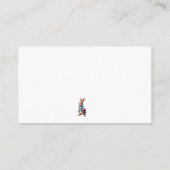 ペーターラビットベビーシャワーオムツラッフル エンクロージャーカード (裏面)