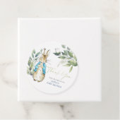 ペーターラビットベビーシャワー招待状 フェイバータグ (インサイチュ)