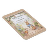 ペーターラビットベビーシャワー招待状 マグネット (右側)