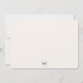 ペーターラビットベビーシャワー招待状 招待状 (裏面)