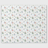 ペーターラビットベビー誕生日 ラッピングペーパー (フラット)