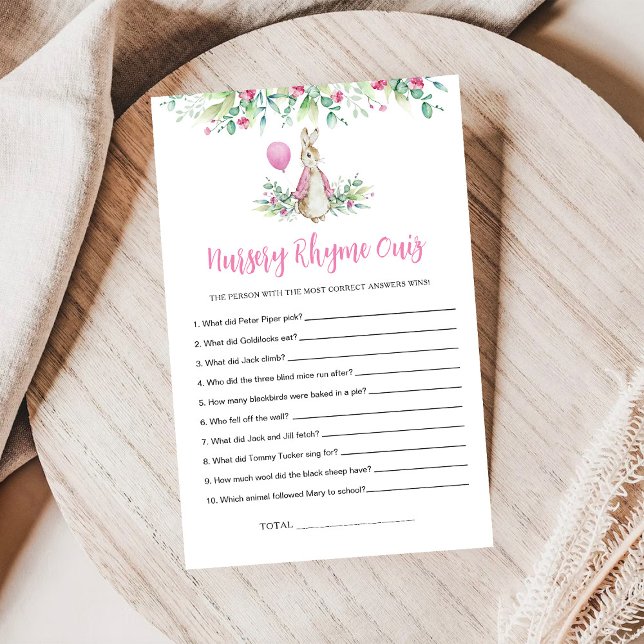 ペーターラビット子供部屋ライムクイズゲーム (クリエイターアップロード済み)