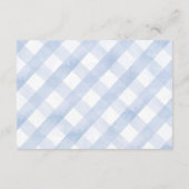 ペーターラビット男の赤ちゃん – おむつラッフルインサートカード エンクロージャーカード (裏面)