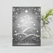 ペーター抽象芸術クリスマスウマ シーズンカード (スタンド正面)