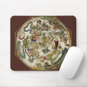 ペーター・アピアンによる天体地図、ヴィンテージ天文学 マウスパッド (マウス)