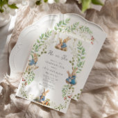 ペーター・ザ・ウサギ植物性ジェンダーが明らかにする 招待状