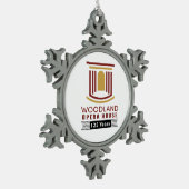 ペーター・スノーフレーク125周年記念オーナメント スノーフレークピューターオーナメント (左)