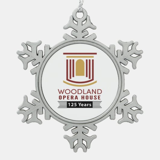 ペーター・スノーフレーク125周年記念オーナメント スノーフレークピューターオーナメント (正面)