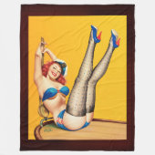 ペーター・ドリベンによるフリートパルプカバー フリースブランケット (正面)