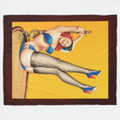 ペーター・ドリベンによるフリートパルプカバー フリースブランケット (正面(横))