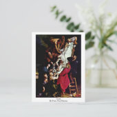 ペーター・ポール・ルーベンスによる十字架 ポストカード (スタンド正面)