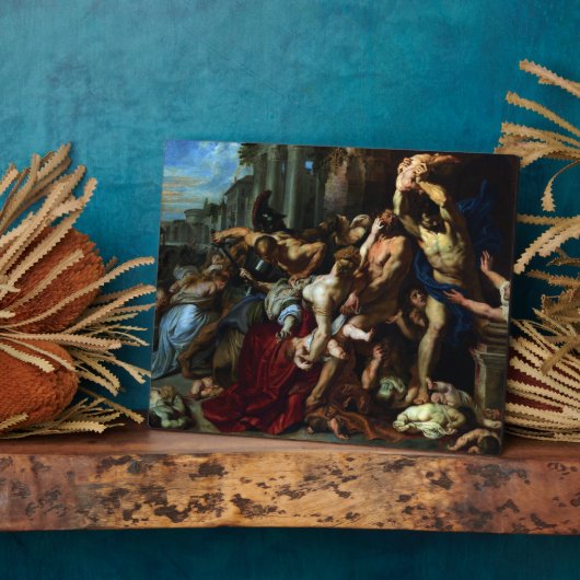 ペーター・ポール・ルーベンスによる無垢の大虐殺 フォトプラーク (側面)