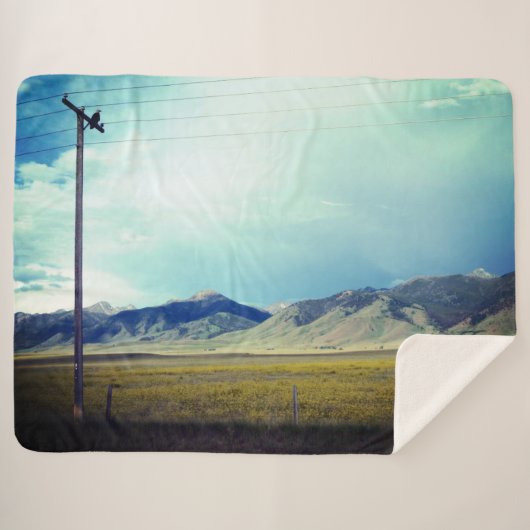 ペーチワシ シェルパブランケット (正面(横))