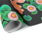 ペーパーの鯉の池 ラッピングペーパー (ロールコーナー)