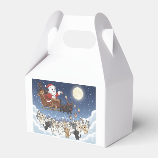 ペーパーアンドプック メリークリスマス！ フェイバーボックス (正面サイド)