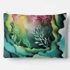 ペーパーカット通路付属品パウチハンドバッグ アクセサリーポーチ