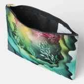 ペーパーカット通路付属品パウチハンドバッグ アクセサリーポーチ (見開き)