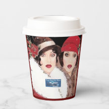 ペーパーカップ1 バーグ(Winter Red 2) RFPMDesigns  2024 
