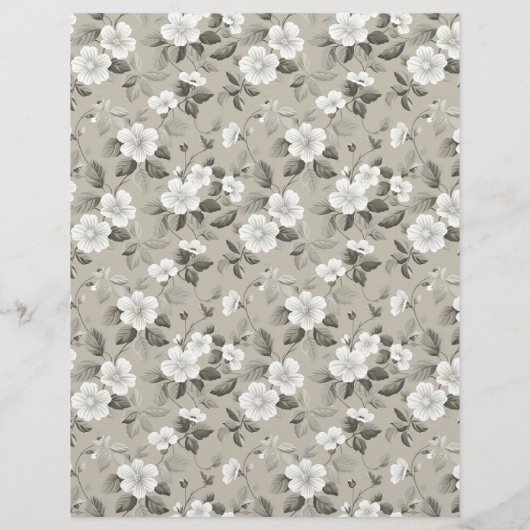 ペーパークラフト用の美しい馬のイラスト (裏面)