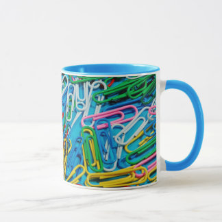 ペーパークリカラフルップデザインコーヒーマグ マグカップ