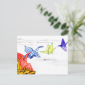 ペーパークレーン ポストカード (スタンド正面)