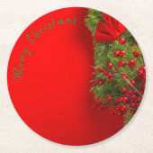 ペーパーコースター クリスマス (正面)