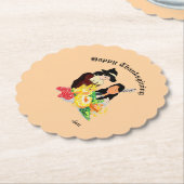 ペーパーコースター：感謝祭 ペーパーコースター (アングル)