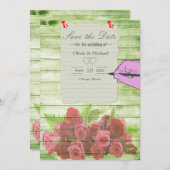 ペーパーシート セーブザデート (正面/裏面)