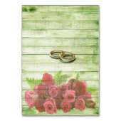 ペーパーシート テーブルナンバー (裏面)