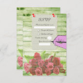 ペーパーシート 出欠カード (正面/裏面)