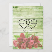 ペーパーシート 招待状 (裏面)