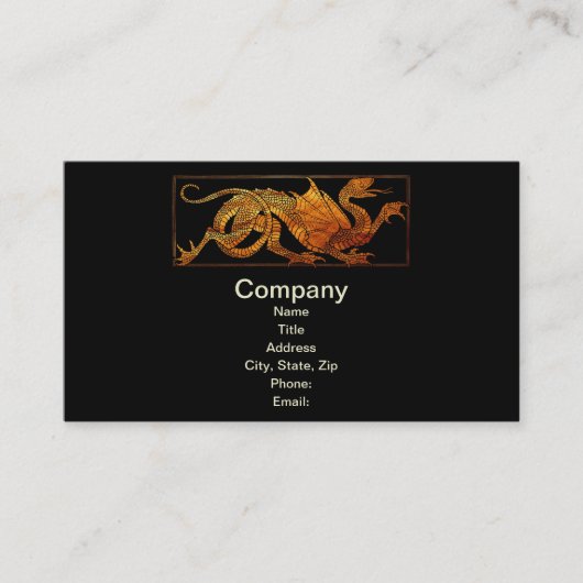 ペーパードラゴン 名刺 (正面)