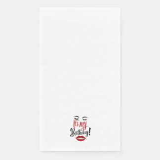 ペーパーナプキン – それは私の誕生日