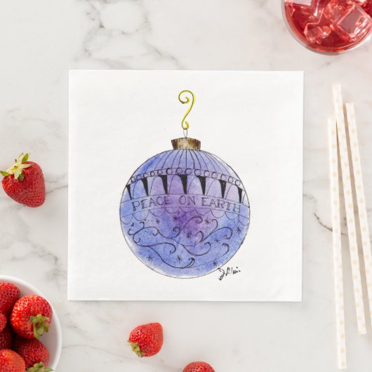 ペーパーナプキン – ピースオンアースオーナメント (インサイチュ)