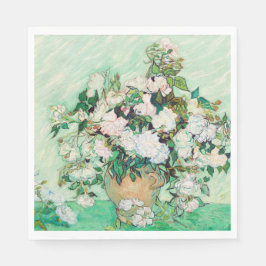 ペーパーナプキン：ファンゴッホ:バラ スタンダードランチョンナプキン