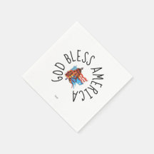 ペーパーナプキン：独立記念日