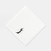 ペーパーナプキン - 結婚式 スタンダードランチョンナプキン (角)