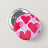 ペーパーハート 缶バッジ (正面&裏面)