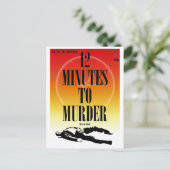 ペーパーバック葉書:殺人まで12分 ポストカード (スタンド正面)