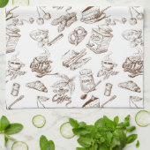 ペーパーパターン キッチンタオル (折り畳み)