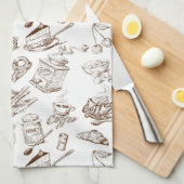 ペーパーパターン キッチンタオル (四つ折り)