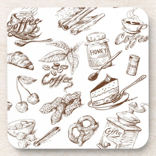 ペーパーパターン コースター (正面)