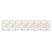 ペーパーパターン ショートテーブルランナー (横)