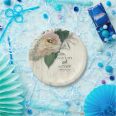 ペーパーパーティーの商品のモダンなヴィンテージのRanunculusの花柄 ペーパープレート (パーティー)