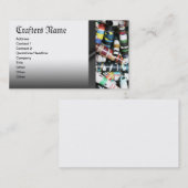 ペーパービーズの名刺を作るCrafterのジュエリー 名刺 (正面/裏面)