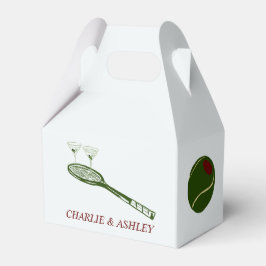 ペーパーファボリーボックス、ゲーブル 4x2.5x5 フェイバーボックス