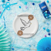 ペーパープレートのハト ペーパープレート (パーティー)