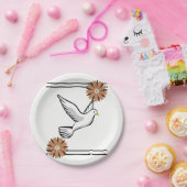 ペーパープレートのハト ペーパープレート (パーティー)