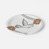 ペーパープレートのハト ペーパープレート (アングル)